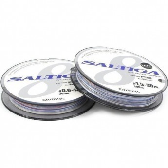 Плетеная леска DAIWA UVF Saltiga 8 Braid + SI 4-60lb-300 27kg ( 300м )
