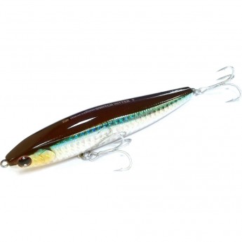 Воблер DAIWA Morethan Switch Hitter 85 S (20 г) Pink Head Clear Chart